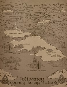 Map of Killarney - Kimberly Ruff